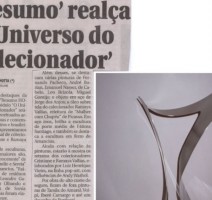 Jornal Hoje Em Dia – “Resumo” realça o “Universo do Colecionador”
